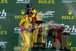 Robert Kubica, Yifei Ye und Philip Hanson 