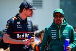 Max Verstappen (Red Bull) und Fernando Alonso (Aston Martin) 