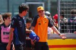 Alexander Albon (Williams) und Oscar Piastri (McLaren) 