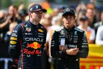 Andrea Kimi Antonelli und Max Verstappen (Red Bull) 