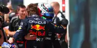 Andrea Kimi Antonelli und Max Verstappen