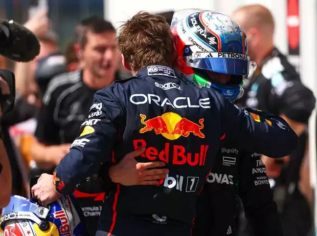 Andrea Kimi Antonelli und Max Verstappen Titel-Bild zur News: Andrea Kimi Antonelli und Max Verstappen