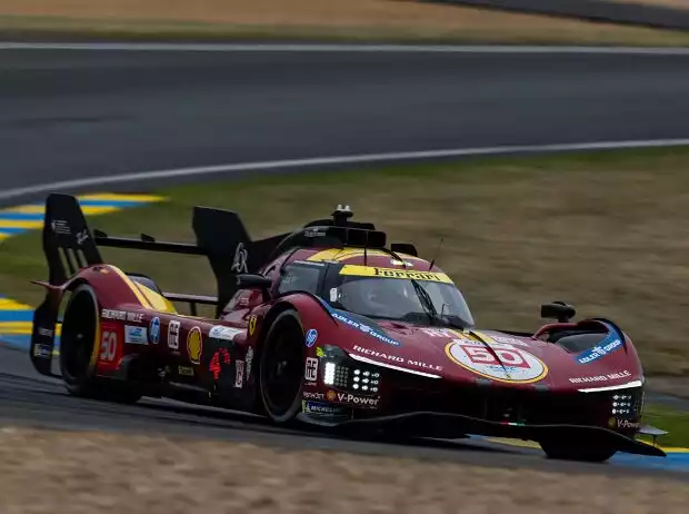 Der Ferrari 499P #50 hat den Belastungstest für den Heckflügel in Le Mans nicht bestanden Titel-Bild zur News: Der Ferrari 499P #50 hat den Belastungstest für den Heckflügel in Le Mans nicht bestanden