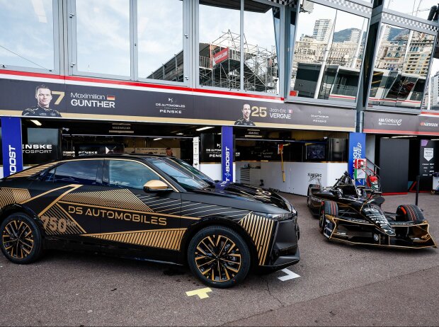 DS Penske: DS N°8 (links), DS E-Tense FE25 (rechts) DS Penske: DS N°8 (links), DS E-Tense FE25 (rechts)