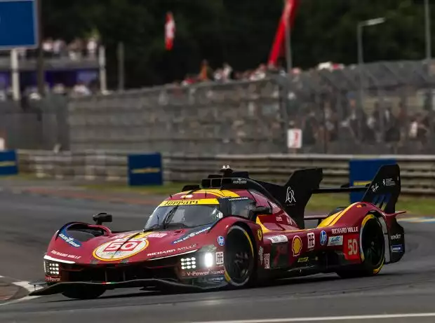 Der Ferrari #50 wurde nach dem 24h-Rennen in Le Mans disqualifiziert Titel-Bild zur News: Der Ferrari #50 wurde nach dem 24h-Rennen in Le Mans disqualifiziert