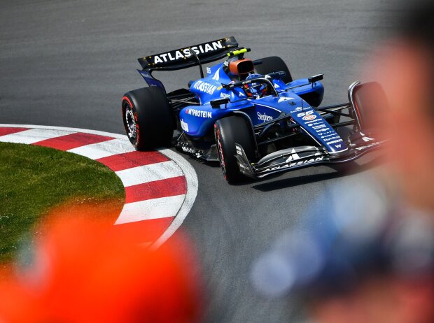 Carlos Sainz (Williams FW47) beim Formel-1-Rennen in Kanada 205 Carlos Sainz (Williams FW47) beim Formel-1-Rennen in Kanada 205
