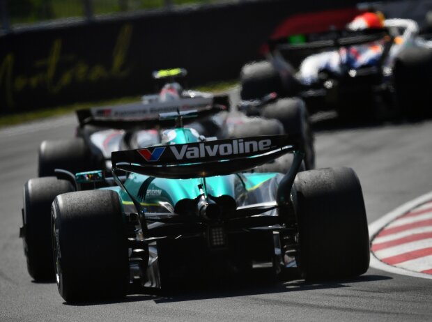 Lance Stroll startete von ganz hinten und hing dann im Verkehr fest