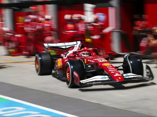 Charles Leclerc (Ferrari SF-25) beim Formel-1-Rennen in Kanada 2025 Titel-Bild zur News: Charles Leclerc (Ferrari SF-25) beim Formel-1-Rennen in Kanada 2025