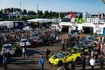 GT3-Autos im Parc ferme