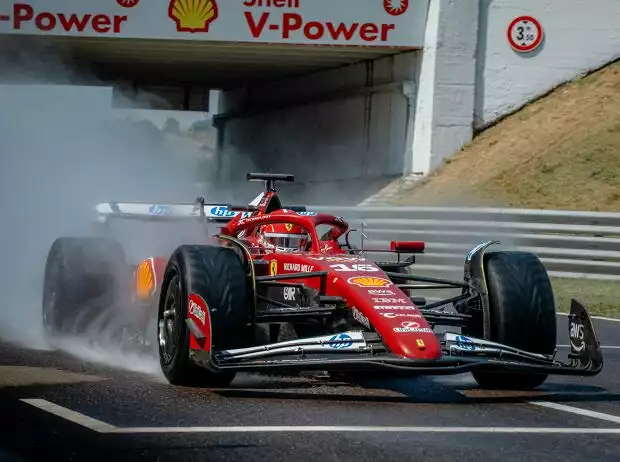 Charles Leclerc (Ferrari SF-25) bei Formel-1-Testfahrten in Fiorano Titel-Bild zur News: Charles Leclerc (Ferrari SF-25) bei Formel-1-Testfahrten in Fiorano