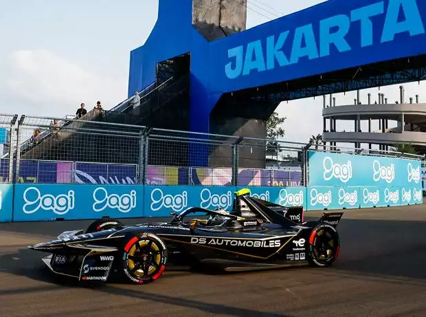 Maximilian Günther (DS Penske) beim Formel-E-Rennen in Jakarta 2025 Titel-Bild zur News: Maximilian Günther (DS Penske) beim Formel-E-Rennen in Jakarta 2025