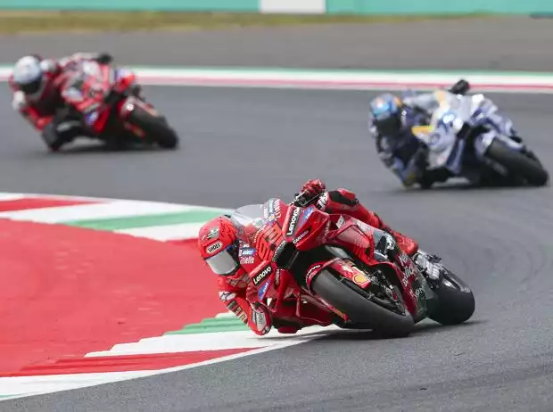 Marc Marquez, Alex Marquez, Francesco Bagnaia Titel-Bild zur News: Marc Marquez, Alex Marquez, Francesco Bagnaia