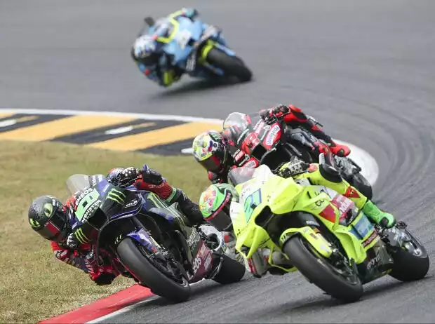 Fabio Quartararo, Franco Morbidelli, Marco Bezzecchi Titel-Bild zur News: Fabio Quartararo, Franco Morbidelli, Marco Bezzecchi