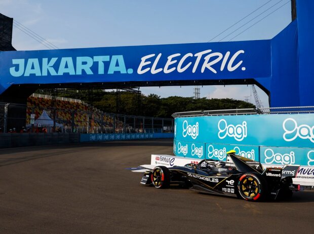 Maximilian Günther (DS Penske) beim Formel-E-Rennen in Jakarta 2025 Maximilian Günther (DS Penske) beim Formel-E-Rennen in Jakarta 2025