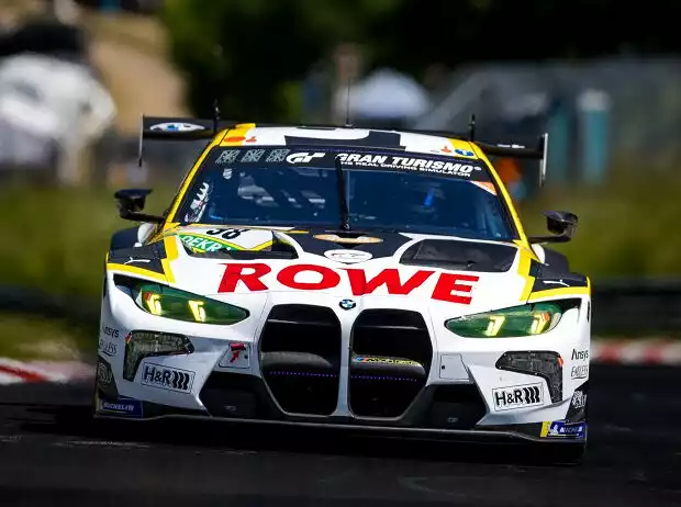 Der Rowe-BMW #98 gewinnt die 24h Nürburgring 2025 Titel-Bild zur News: Der Rowe-BMW #98 gewinnt die 24h Nürburgring 2025