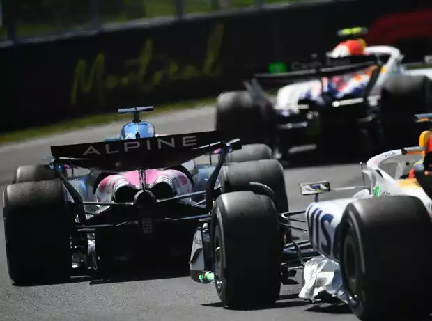 Formel-1-Autos beim Rennen in Kanada 2025 Titel-Bild zur News: Formel-1-Autos beim Rennen in Kanada 2025