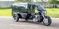 Eine Harley-Davidson für die letzte große Reise