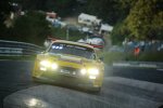 Dennis Fetzer, Salman Owega, Jusuf Owega und David Schumacher im Ford Mustang GT3 von HRT Ford Performance beim 24h-Rennen am Nürburgring