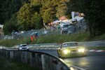Dennis Fetzer, Salman Owega, Jusuf Owega und David Schumacher im Ford Mustang GT3 von HRT Ford Performance beim 24h-Rennen am Nürburgring