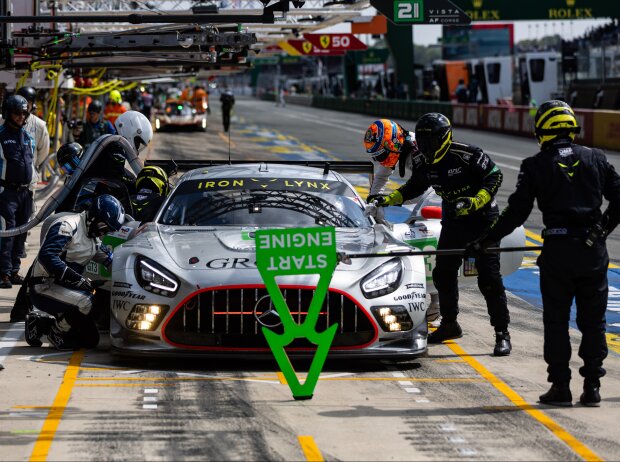 In diesem Jahr war Mercedes in Le Mans in der LMGT3-Klasse am Start In diesem Jahr war Mercedes in Le Mans in der LMGT3-Klasse am Start