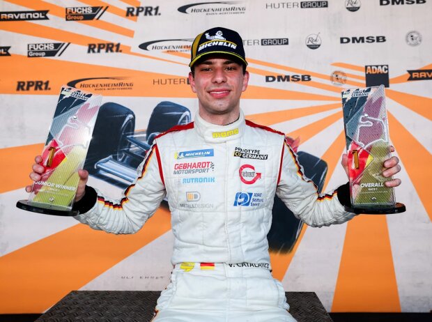 Valentino Catalano konnte auf dem Hockenheimring einen Sieg feiern Valentino Catalano konnte auf dem Hockenheimring einen Sieg feiern