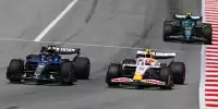 Alexander Albon (Williams) und Liam Lawson (Racing Bulls) beim Formel-1-Rennen in Spanien 2025