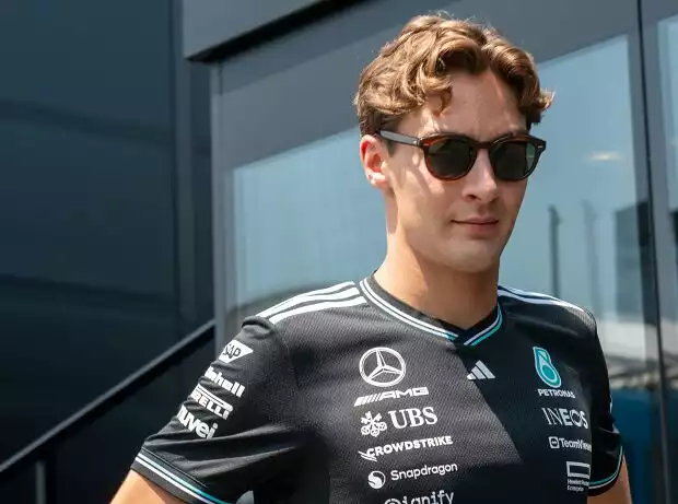George Russell (Mercedes) beim Formel-1-Rennen in Österreich 2025 Titel-Bild zur News: George Russell (Mercedes) beim Formel-1-Rennen in Österreich 2025