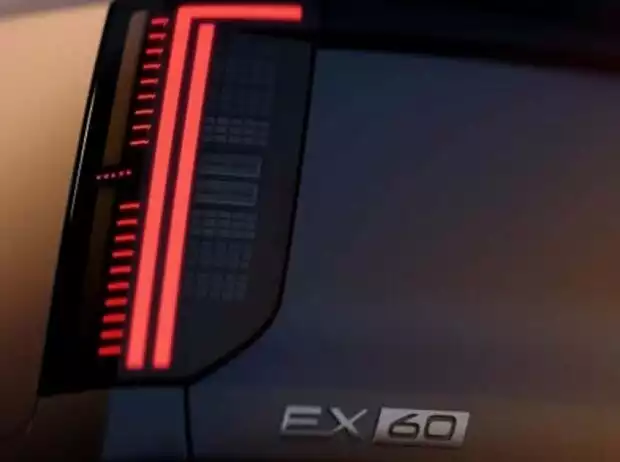 Teaserbild Volvo EX60 Titel-Bild zur News: Teaserbild Volvo EX60