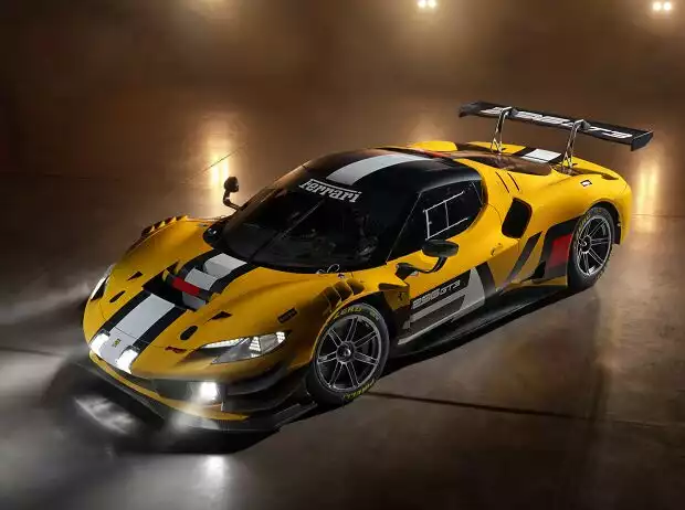 Ferrari hat ein Evo-Modell des 296 GT3 vorgestellt Titel-Bild zur News: Ferrari hat ein Evo-Modell des 296 GT3 vorgestellt