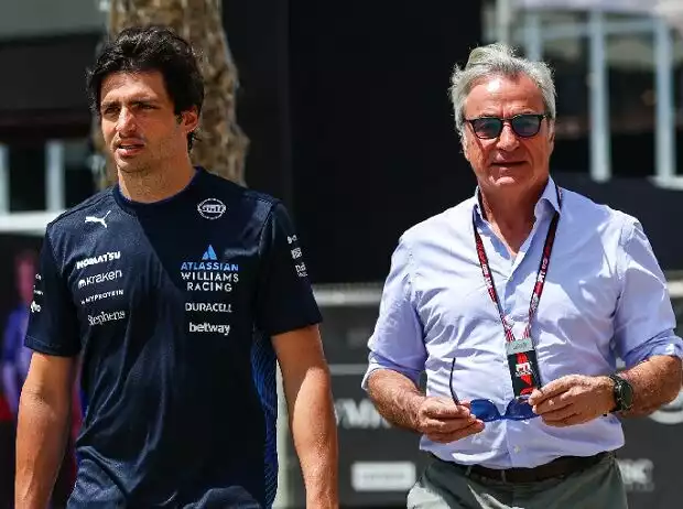 Carlos Sainz jun. und Vater Carlos Sainz sen. Titel-Bild zur News: Carlos Sainz jun. und Vater Carlos Sainz sen.