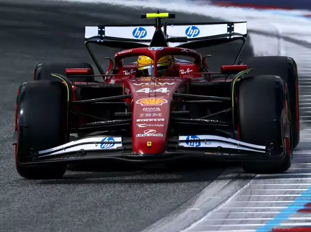 Lewis Hamilton im Ferrari SF-25 beim Formel-1-Qualifying in Spielberg 2025 Titel-Bild zur News: Lewis Hamilton im Ferrari SF-25 beim Formel-1-Qualifying in Spielberg 2025