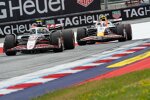 Oliver Bearman (Haas) und Liam Lawson (Racing Bulls) 