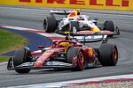 Lewis Hamilton (Ferrari) und Liam Lawson (Racing Bulls) 