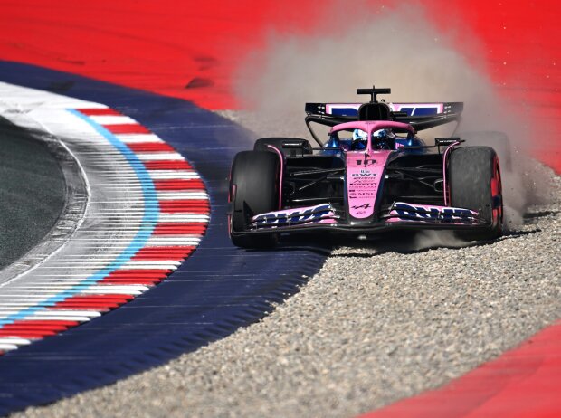 Pierre Gasly (Alpine A525) beim Formel-1-Rennen in Österreich 2025 Pierre Gasly (Alpine A525) beim Formel-1-Rennen in Österreich 2025