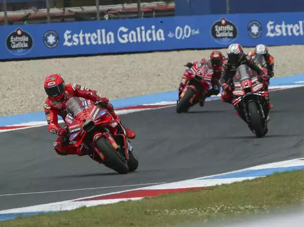 Marc Marquez, Marco Bezzecchi Titel-Bild zur News: Marc Marquez, Marco Bezzecchi