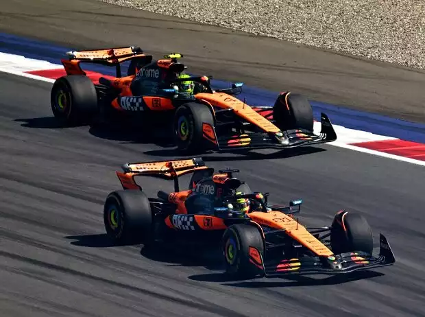 Oscar Piastri, Lando Norris Titel-Bild zur News: Oscar Piastri, Lando Norris