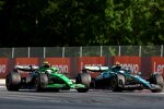Gabriel Bortoleto (Sauber) und Fernando Alonso (Aston Martin) 