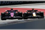 Franco Colapinto (Alpine) und Yuki Tsunoda (Red Bull) 