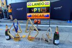 Pokale von McLaren in Spielberg