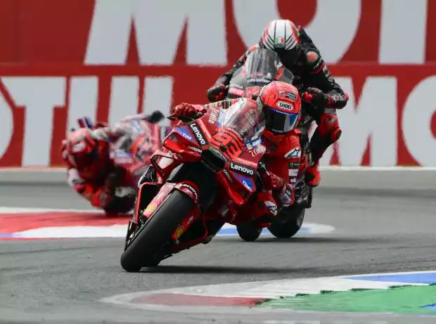 Marc Marquez, Marco Bezzecchi Titel-Bild zur News: Marc Marquez, Marco Bezzecchi