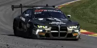 Der schwarze Rowe-BMW kam plötzlich kurz vor Schluss an die Box, um aufzugeben
