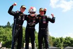 Mirko Bortolotti, Jordan Pepper und Luca Engstler 