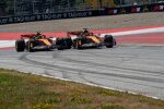 Lando Norris (McLaren) und Oscar Piastri (McLaren) 