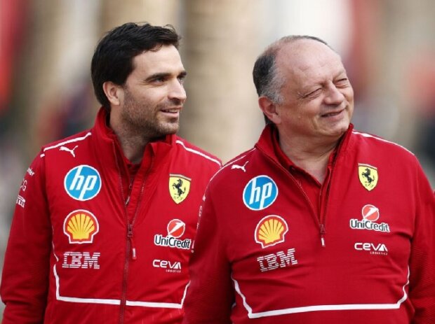 Jerome d'Ambrosio mit Frederic Vasseur