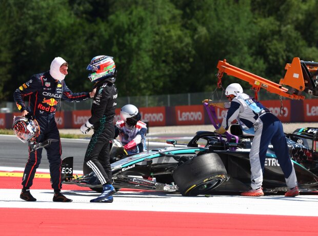 Antonellis Rückkehr nach Spielberg lief nicht so gut: Crash mit Max Verstappen