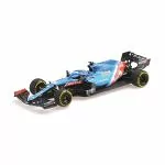 Fernando Alonso Alpine F1 Team A521 Formel 1 Bahrain GP 2021 1:43