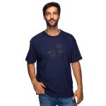 Maximilian Götz T-Shirt Champion blau