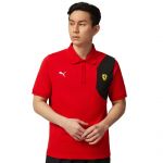 Scuderia Ferrari Classic Poloshirt rot