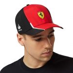 Scuderia Ferrari Cap Leclerc rot