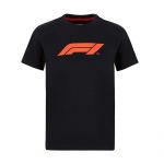 Formel 1 Kinder T-Shirt Logo schwarz